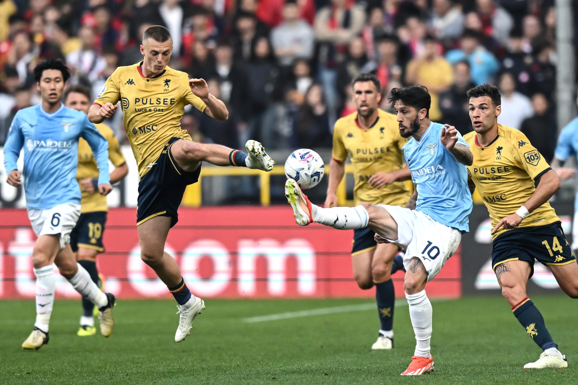 genoa lazio pagelle