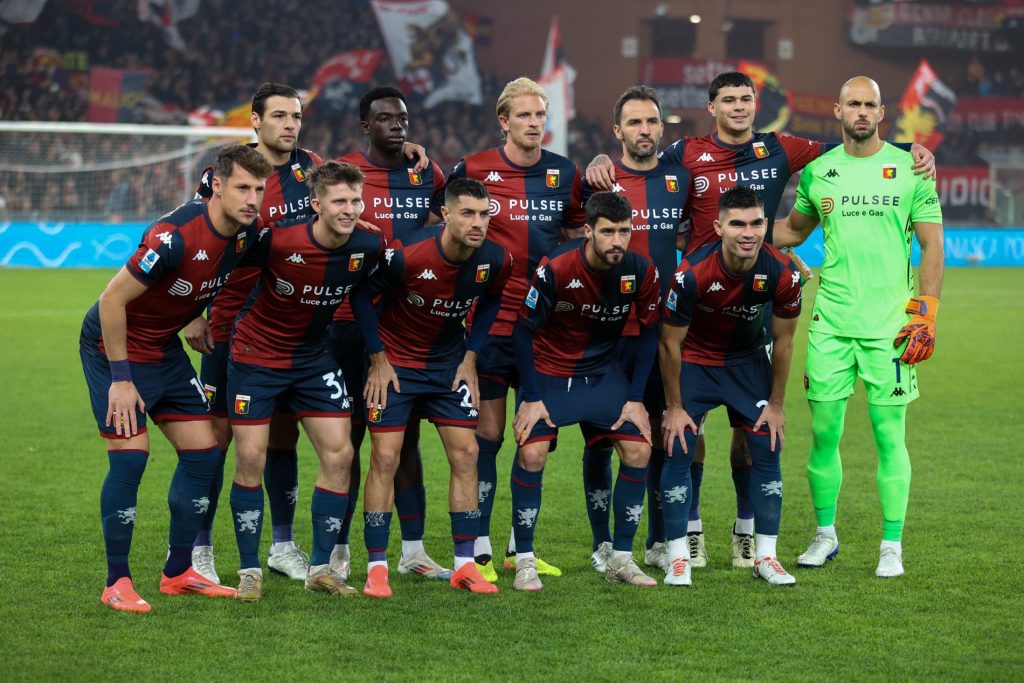 como genoa formazioni ufficiali