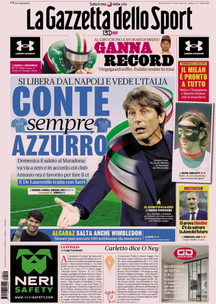prime pagine